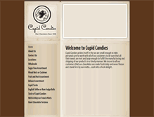 Tablet Screenshot of cupidcandiesinc.com